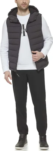 Vista 2 de Calvin Klein Mens Lightweight Hooded Puffer Vest