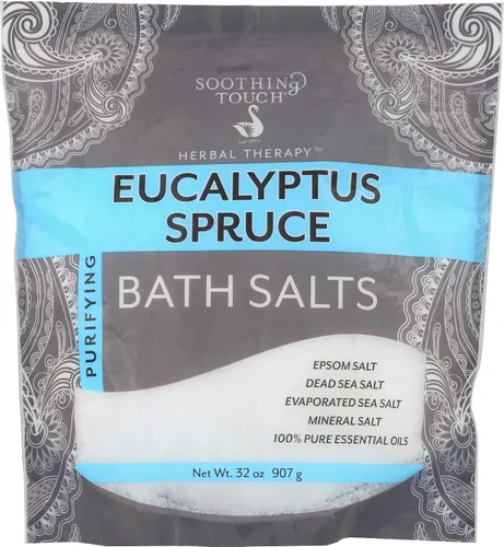 Vista 8 de Soothing Touch Bolsa de sales de baño de abeto, eucalipto, 8 onzas