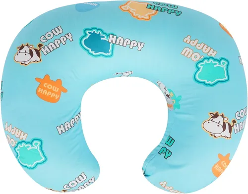 Vista 8 de Almohada de lactancia - Almohada de lactancia con relleno transpirable y funda extraíble, soporte ergonómico para lactancia materna y biberón