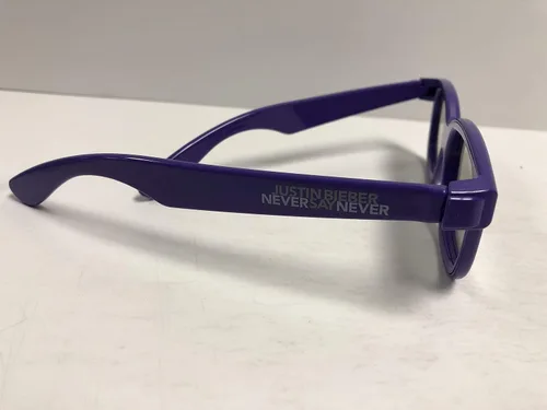 Vista 2 de Bolsa de Regalo Promocional de Película de Justin Bieber 3D Never Say Never Reald