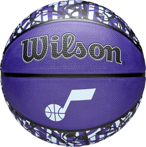 Vista 23 de Wilson NBA Team Balones de baloncesto con diseño de grafiti - Talla 7 - 29.5