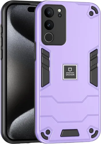 Vista 326 de Funda compatible con Redmi A1, compatible con Redmi A2 2 en 1 [PC dura + TPU], funda de teléfono negra