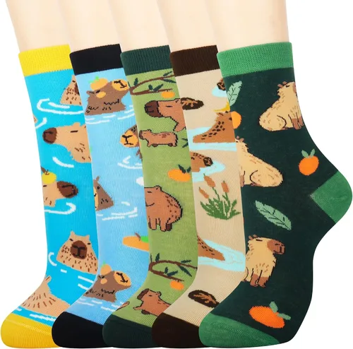 Vista 15 de Jeasona Calcetines lindos para mujer, divertidos regalos de cumpleaños de Navidad para mujeres, madres y adolescentes Funny Gifts as Birthday