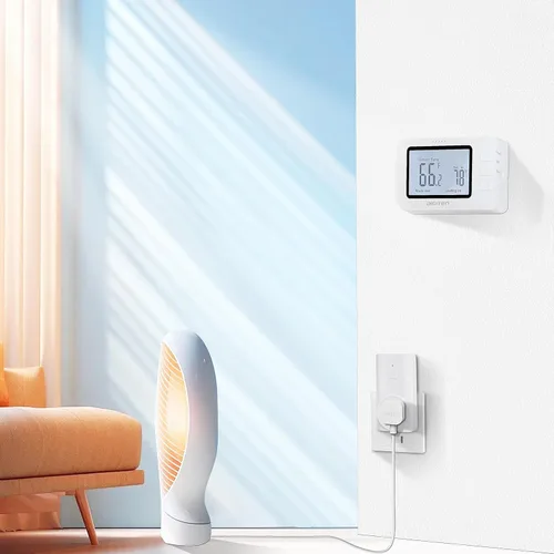 Vista 6 de Termostato inalámbrico para casa, controlador remoto de temperatura SENSTREE con enchufe de control de temperatura, soporte para modo