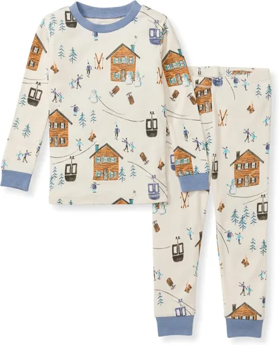 Vista 25 de Burt's Bees Baby Conjunto de Pijama de 2 Piezas para Niños con Camiseta de Manga Larga y Pantalones de Algodón Orgánico Guitarra acústica.