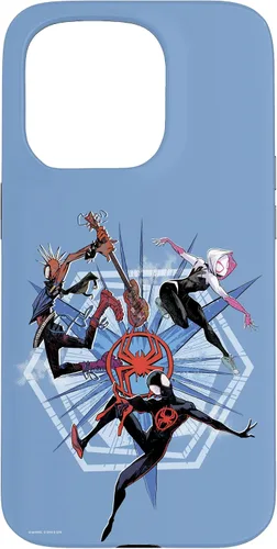 Vista 14 de Funda para iPhone 16 Marvel Spider-Man: Across the Spider-Verse Miles Gwen Hobie