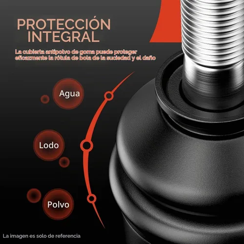 Vista 5 de A-Premium 2 x Junta Esférica Inferior Delantera, Compatible con Hyundai Elantra 2007-2012, Kia Optima 2007-2010, Forte 2010-2013, Forte Koup