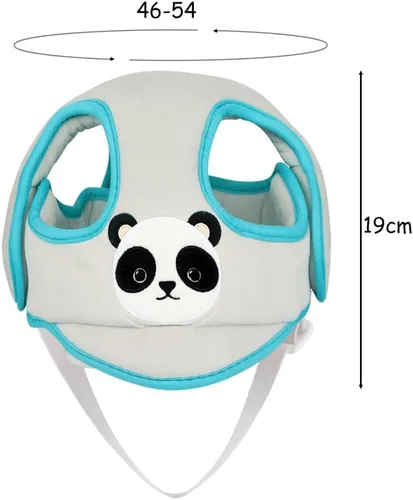 Vista 4 de Protector de cabeza de bebé para caminar y gatear para niños pequeños, protección de seguridad, anticolisión, lindo parachoques de cabeza, almohada