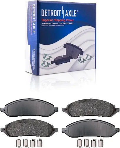 Vista 28 de Detroit Axle - Pastillas de freno para Avalanche Express Suburban Savana Yukon XL 1500 Chevy Tahoe GMC Cadillac Escalade, Pastillas de freno
