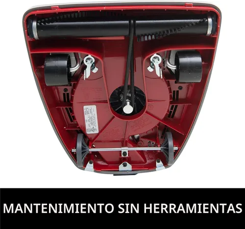 Vista 4 de Sanitaire SC679K Tradition, aspiradora vertical comercial con bolsa, color rojo