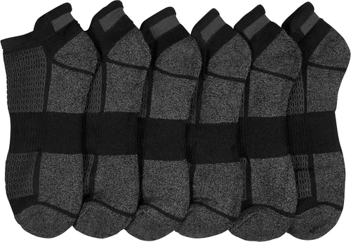 Vista 3 de Sof Sole Men's Bamboo Cushioned No-Show Athletic Socks