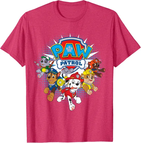 Vista 17 de Camisetas de Nickelodeon de Paw Patrol Team para hombres y mujeres
