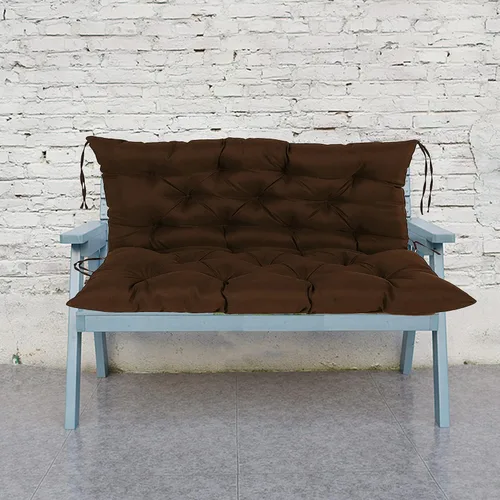 Vista 12 de Cojines de banco de repuesto suaves y gruesos con lazos, cojín para silla colgante, cojín de sofá tatami para suelo, almohadilla de banco Negro