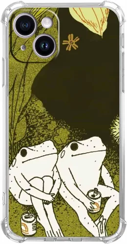 Vista 8 de Funda de collage estético para iPhone 15, patrón de citas positivas, bonita funda de TPU suave compatible con iPhone 15