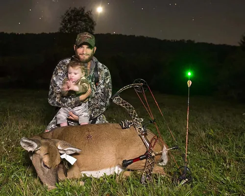 Vista 6 de Reikawa G X H S GT Lighted Nocks for Arrows with .165 .204 .233 .244 .246 Light up Knocks Archery illuminocks Compound Bow LED Arrow Nocks for