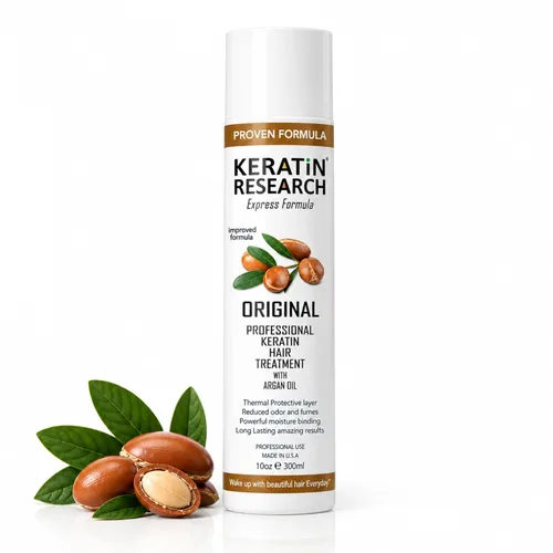 Vista 10 de Tratamiento de queratina profesional con shampoo aclarecedor Keratin Research, votado como el mejor en los Estados Unidos