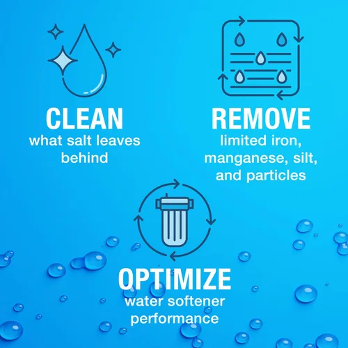 Vista 5 de Pro Products Softener Mate, Limpiador de Sistema Suavizador de Agua para Toda la Casa, Elimina Hierro Limitado, Manganeso, Sedimento, Metal