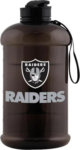 Vista 17 de FOCO Logotipo del equipo de la NFL Botella de agua deportiva grande de plástico transparente de 2L