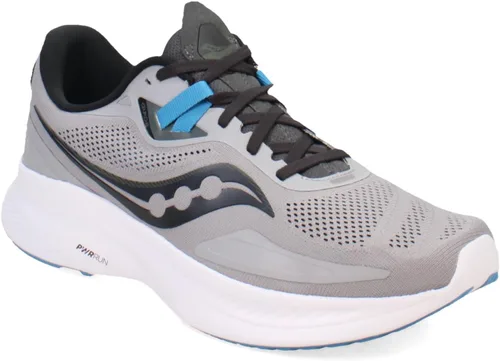 Vista 4 de Saucony Guide 15 - Tenis de correr para hombre, NegroBlancoNoirBlanc