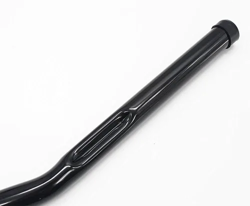 Vista 4 de Hierro universal de manillar de barra de arrastre de 1 pulgada de diámetro [negro] Compatible con modelos H-D Sportster y Big