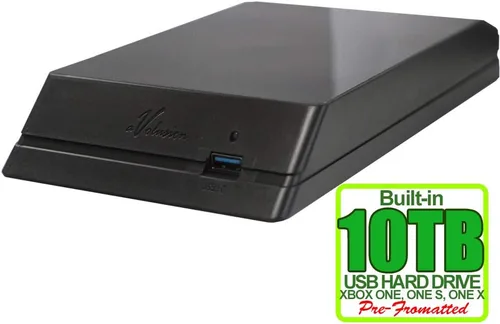 Vista 2 de Avolusion HDDGear (HDDGU3-10TB-XBOX) Disco duro externo para juegos USB 3.0 de 10 TB (Xbox preformateado para Xbox ONE X)
