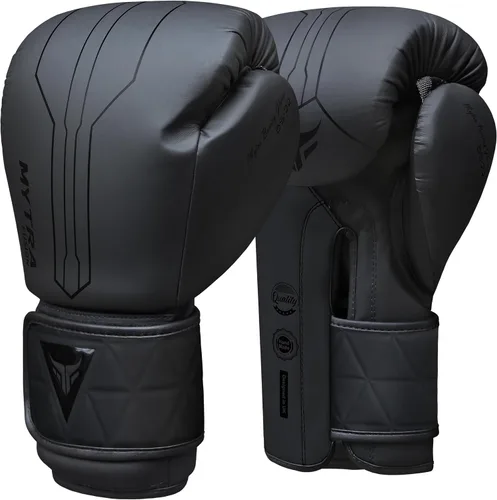 Vista 8 de Mytra Fusion Boxing Gloves Included with Free Hand Wraps Punching Gloves MMA Training Muay Thai Gloves Men & Women Kickboxing Gloves