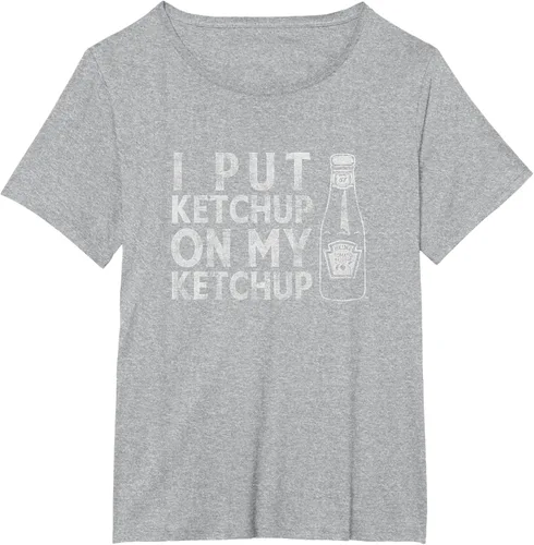 Vista 11 de Heinz Tomato Ketchup I Put Ketchup On My Ketchup - Camiseta envejecida, Negro
