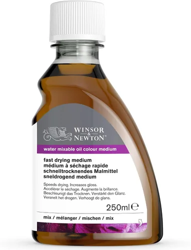 Vista 6 de Winsor & Newton Aceite Miscible en Agua Artisan, Impasto, Transparente, 2.0 fl oz (Paquete de 1)