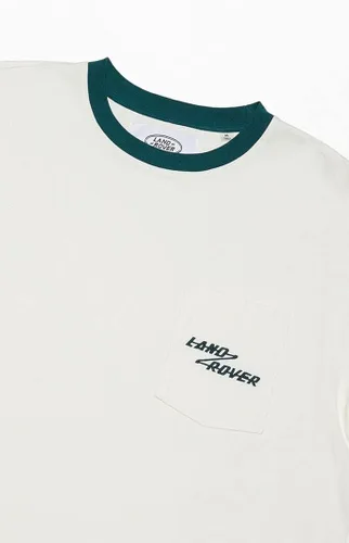 Vista 2 de Land Rover Camiseta con bolsillo para hombre, multicolor