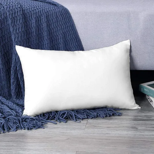 Vista 5 de Artscope Cojín rectangular de alta calidad para sofá, cama, cojín decorativo para interiores, 12 x 20 pulgadas