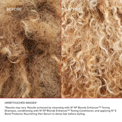 Vista 5 de Olaplex Nº.5P Blonde Enhancer Purple Toning Conditioner: Neutralizes Brassiness & Strengthen Repairs Damages & Hydrates Hair For Coily, Curly