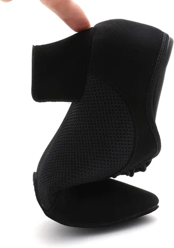 Vista 4 de RoseMoli Zapatos de Baile para Mujer, con Cordones, de Baile Latino, Salón Moderno, Salsa, Ritmo, Enseñanza, Práctica, Profesional