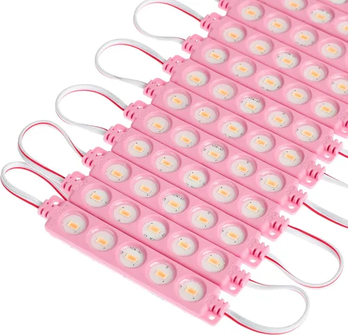 Vista 7 de Q QINGCHEN DC12V - Módulo LED de inyección blanca cálida de 1.2 W, luz trasera decorativa impermeable para letreros de letras publicitarias