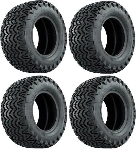 Vista 9 de GTW Predator - Neumático todo terreno para carrito de golf de 20 pulgadas, neumático A/T de 20 x 10-10, 4 capas, ajuste universal para ruedas de 10