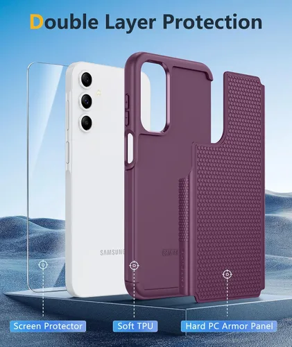 Vista 921 de FNTCASE Funda para iPhone 17 Pro: Fundas delgadas translúcidas de color azul claro compatibles con MagSafe, protección completa de la cámara