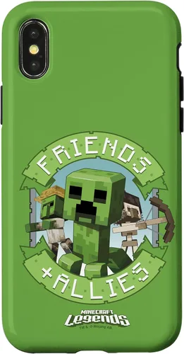 Vista 5 de Minecraft Legends Friends & Allies Mobs - Carcasa para iPhone 17