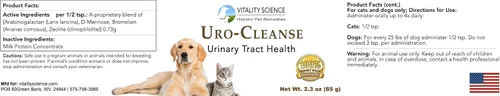 Vista 3 de URO-Cleanse para perros - Salud y control de la vejiga