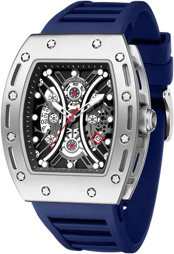 Vista 21 de AIMES Watch Wristwatch for Men Fashion Casual Cool Big Dial Watch Luminous Waterproof Sport Analog Quartz Business Mens Watches Silicon Strap Dress