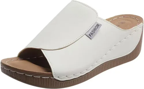 Vista 11 de Sandalias ortopédicas para mujer con soporte para el arco, sandalias cómodas para caminar, sandalias ortopédicas de verano