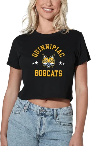 Vista 219 de Colección oficial de camisetas con diseño de mascota desgastada para mujer, color negro Grizzlies del estado de Adams