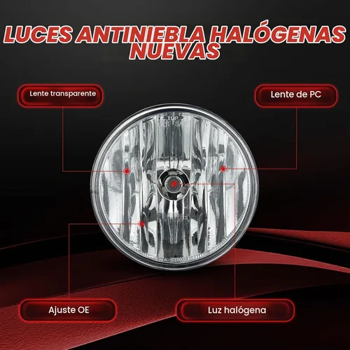 Vista 4 de Luces antiniebla compatibles con GMC Sierra 1500 2007-2013 2007-2014 GMC Sierra 2500 3500HD incluido interruptor y kit de cableado