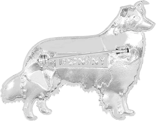 Vista 5 de NEWEI Broche esmaltado para perro para mujeres y niñas decoración de sombrero y chaqueta