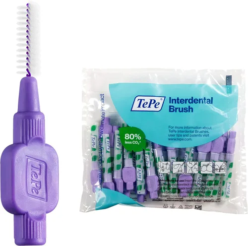 Vista 8 de TePe Cepillo Interdental Original, Rosa, para limpiar los huecos de los dientes, 25 piezas