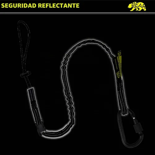Vista 4 de BearTOOLS Cordón de seguridad intercambiable para herramienta de cambio rápido, 3 en 1, protección contra caídas de seguridad, bloqueo de tornillo