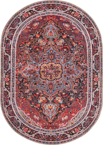 Vista 14 de Unique Loom Timeless Collection - Alfombra de área (2 pies x 3 pies 1 pulgada, ovalada, crema/marfil)