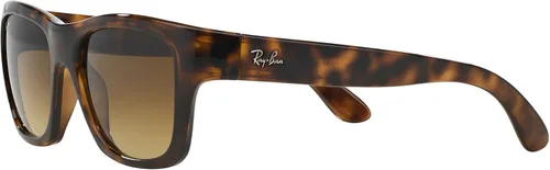 Vista 3 de Ray-Ban Unisex Sunglasses Light Havana Frame, Brown Gradient Lenses, 53MM