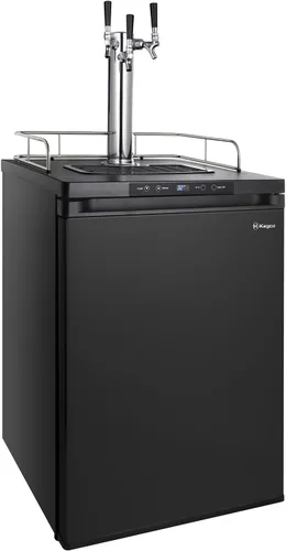 Vista 11 de Kegco K309X-1 Dispensador de barriles, 1 grifo, acero inoxidable negro