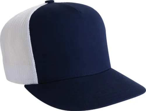 Vista 32 de Flexfit - Gorra ajustable de malla elástica en dos tonos Negro