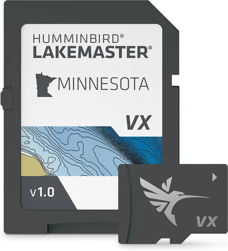 Vista 7 de Humminbird LakeMaster Map SD Card for Fish Finders