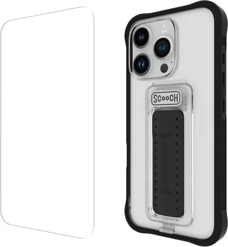Vista 150 de Scooch Wingman - Funda con soporte de patas para iPhone 11 [Protección contra caídas de 10 pies] [Soporte de dos vías] Cubierta protectora, funciona